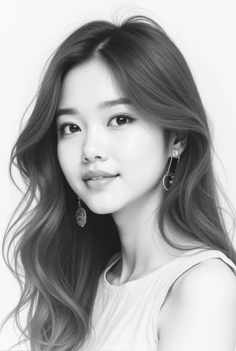 Sana Twice in drawing pencil