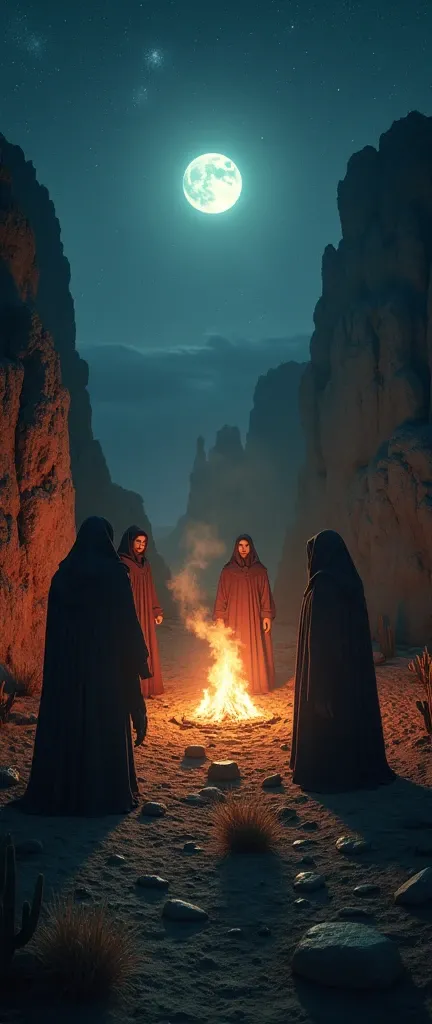 show a group of men using spooky effects in mexico