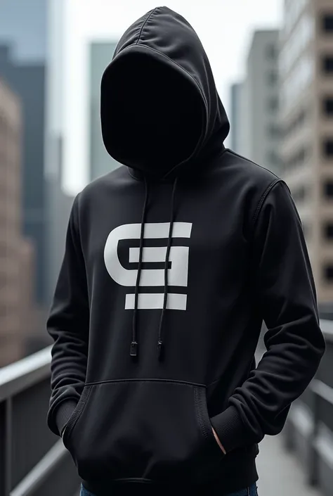 Logo on hoodie