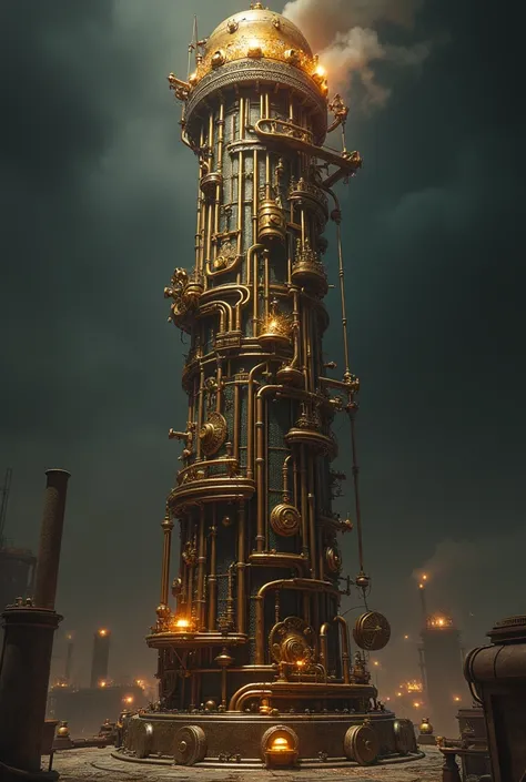  steampunk
 pillar