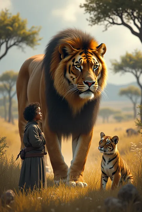 When the big cat is teaching you how to catch prey on the left side