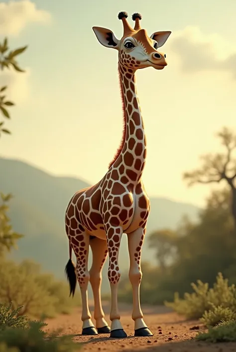 Download anthropomorphic giraffe photo 