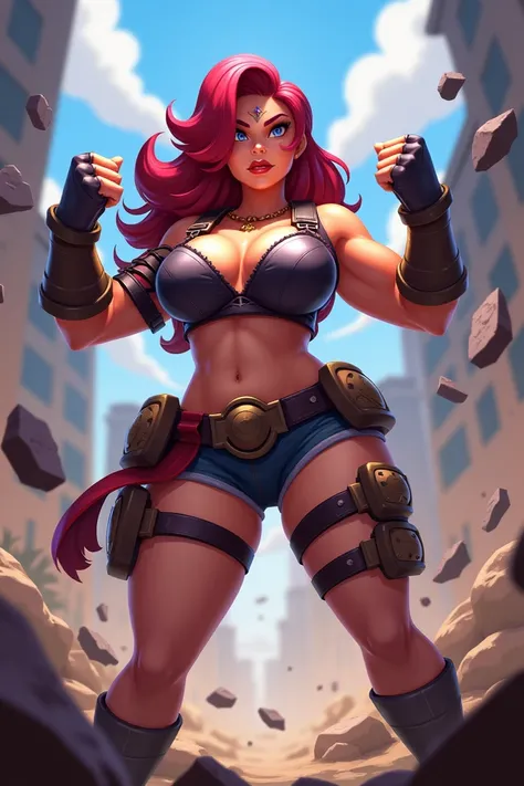 Mandy brawl stars big breasts 