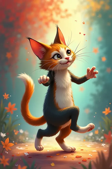 Dancing cat 