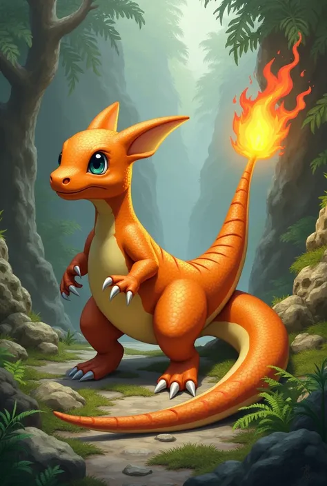 Charmander con nailong de Dino kuning
