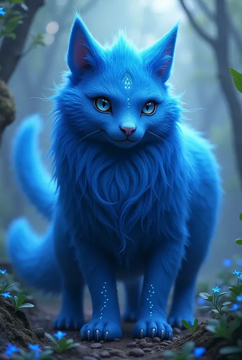 blue fur 