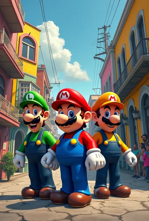 Mario Bros , GTA 5 ,  Call Duty characters in Dominican Republic Santo Domingo 