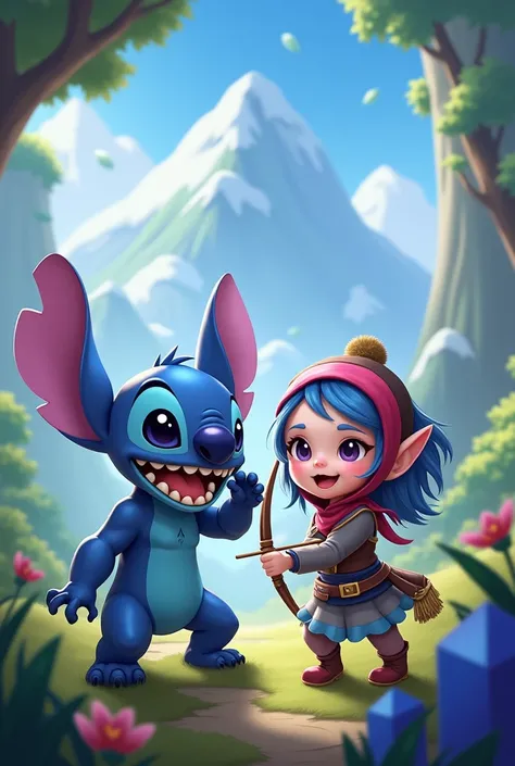 Stitch y miya 
 Mobile Legends 
