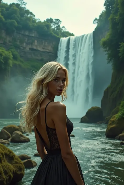 Iguazu River: triple frontier of crime: a beautiful blonde will make crime mafias fail