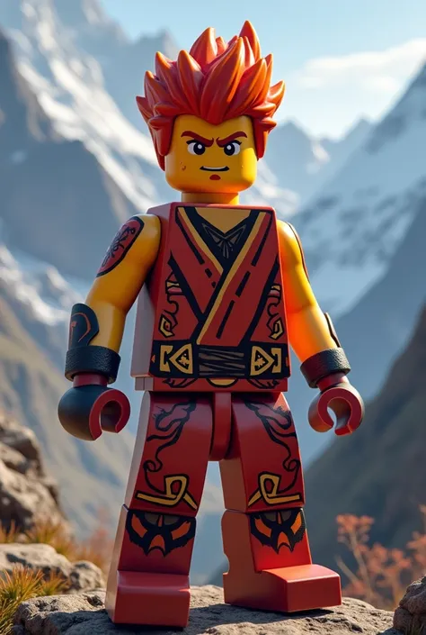 Create Kai from Ninjago as a real person 