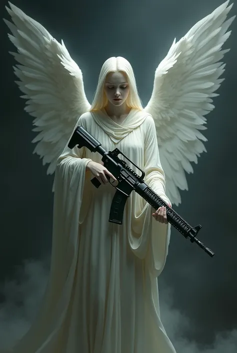 Angel with ak47