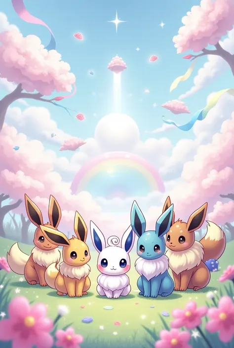 Evee evolution sanrio cinamorroll