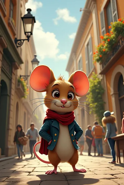  . **Marcel is a French mouse who loves art**

2. **He discovers a theft plan**: 

3. **He decides to act bravely**: 

4. **The theft is prevented**: 

5. **An anonymous hero*

6. **Values and lessons**:
Eso de ha sácalo en imágenes por separado
