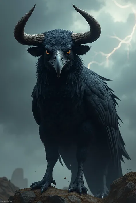 Create hybrid raven with a bull