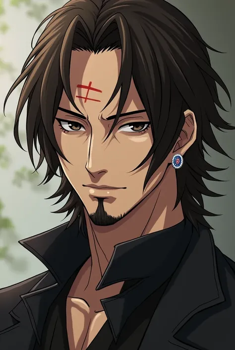 Realistic image of actor Keanu Reeves as the real-life character Tanjiro from the anime Demon Slayer