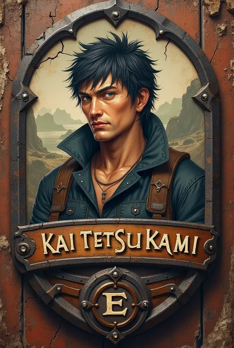  I need an adventurers badge, for my rpg. Containing the Name Kai Tetsukami , Level 10 e Rank Cobre