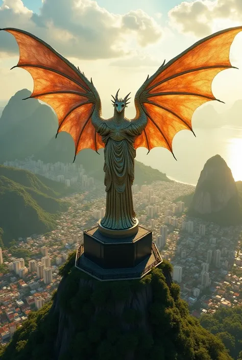 Dragon in Christ the Redeemer 