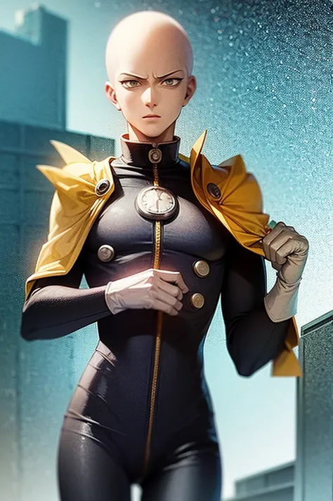 Saitama, One Punch Man, as a woman