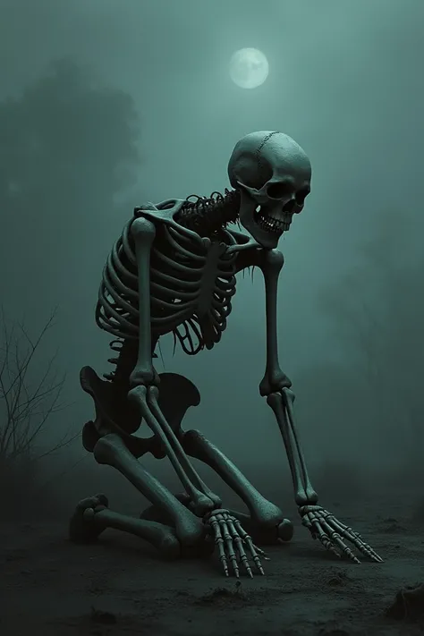 Suicidal skeleton