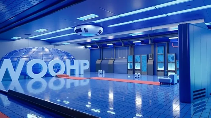 Create images of Jerrys room, the inside of the Totally Spies headquarters (WOOHP) with real graphics.