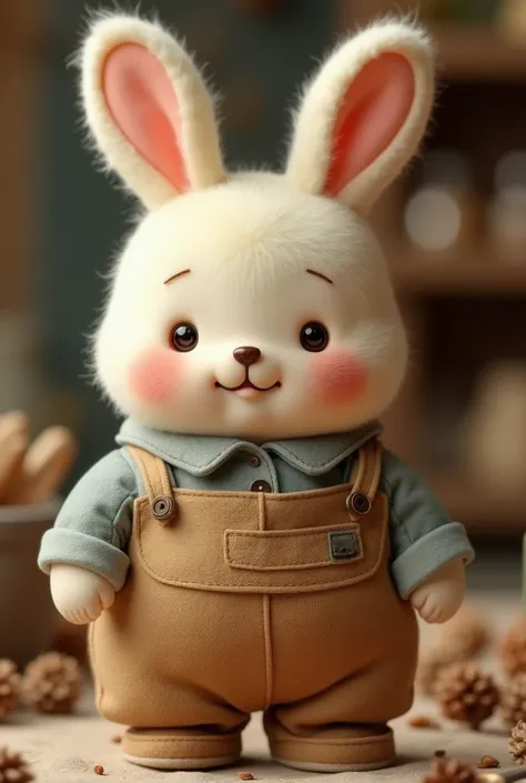  Chubby Bun Doll, With artisan uniform  