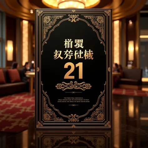 Create Expensive Casino flyer that says "CHANG123 SPORTSBOOK NO1", Center, BIG FONTS, BIG TEXT, Asian Girls, Ultra High Quality Image, 4K, 8K , 3D Rendering, black and gold themes, elegant flyer,