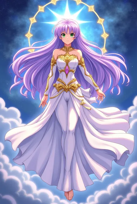 Saori o  (Athena) of knights of the zodiac