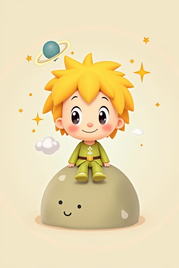 The Little Prince emoji-style cartoon 