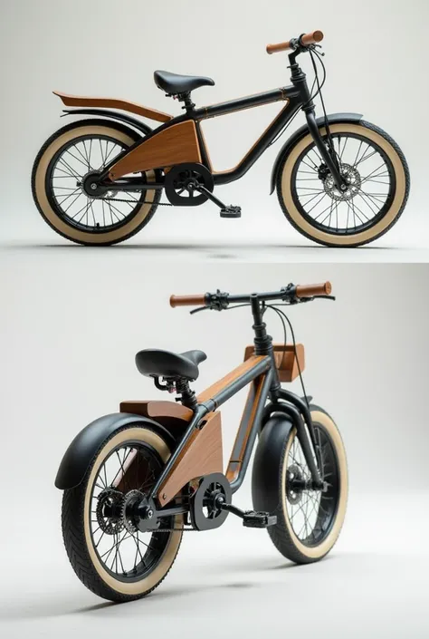 
This is a modular product made of simple materials, which can be assembled into different types like a bike, scooter, or go-kart (4-wheeler). It’s a full-size, rideable product designed for families.