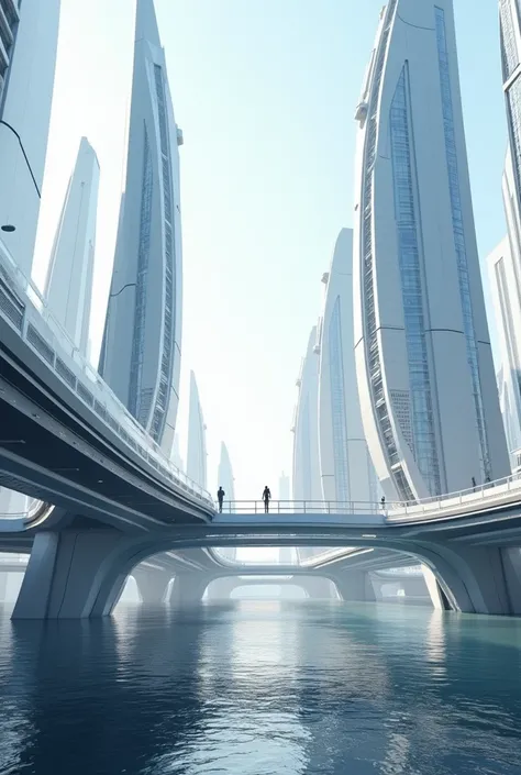 Futuristic civil engineering image