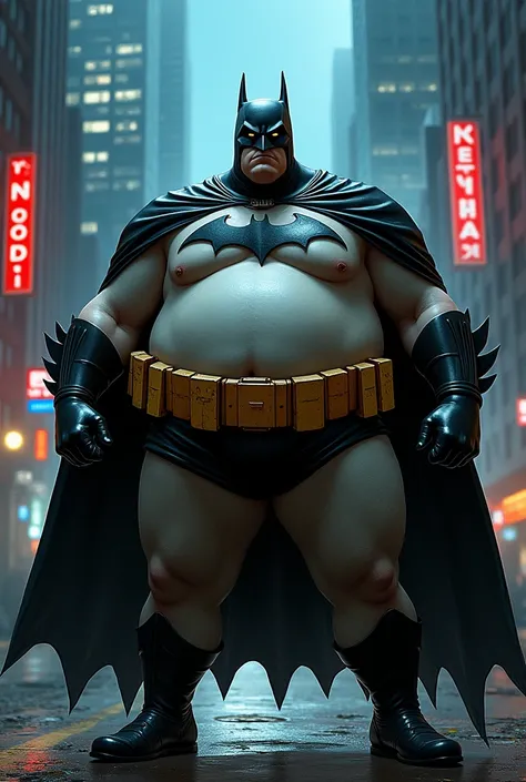 Batman but fat