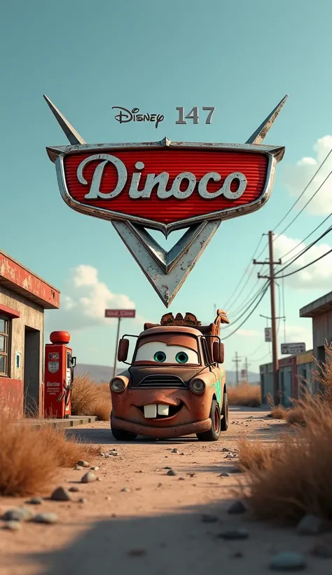 Dinoco  " the Disney car company"  disappointed  