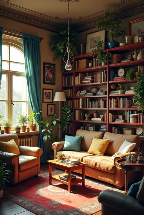 Living room with 20 objects 