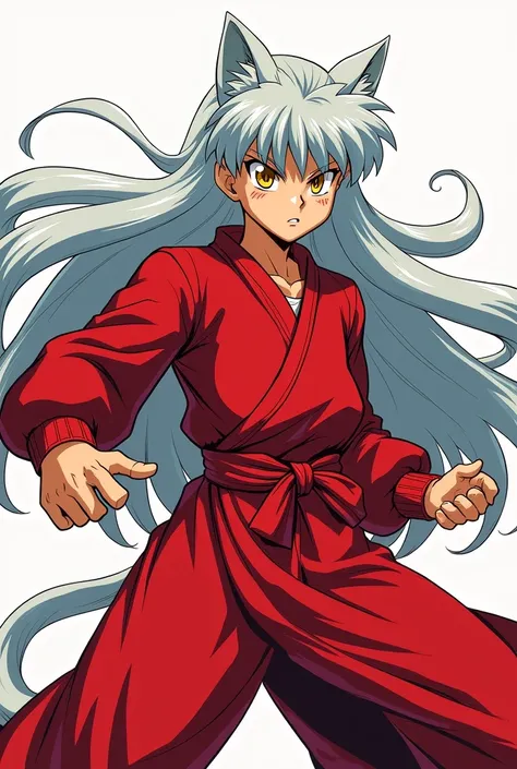 Inuyasha image for custom sweater. That its great and not a creation but of the original anime 