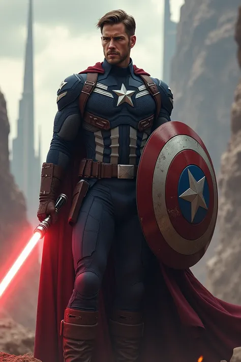 Captain America as a Jedi