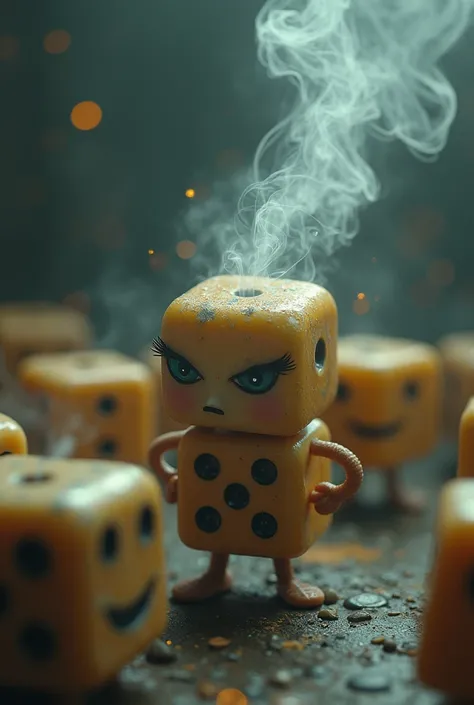 Dice smoking