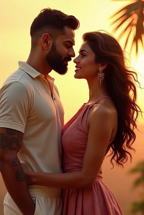 Virat Kohli with anushka