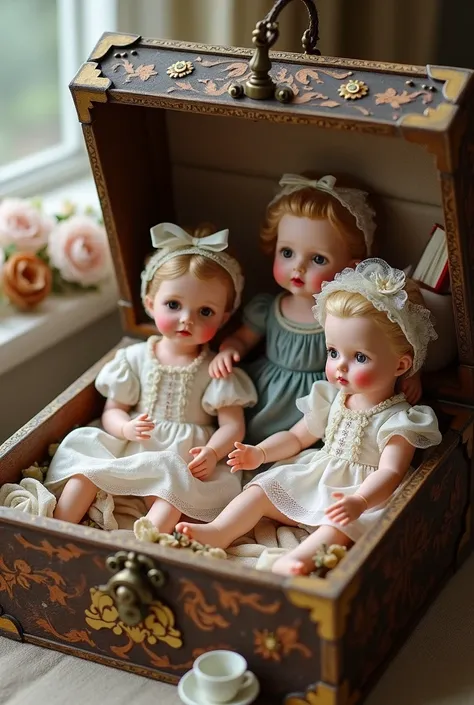 Doll toy box