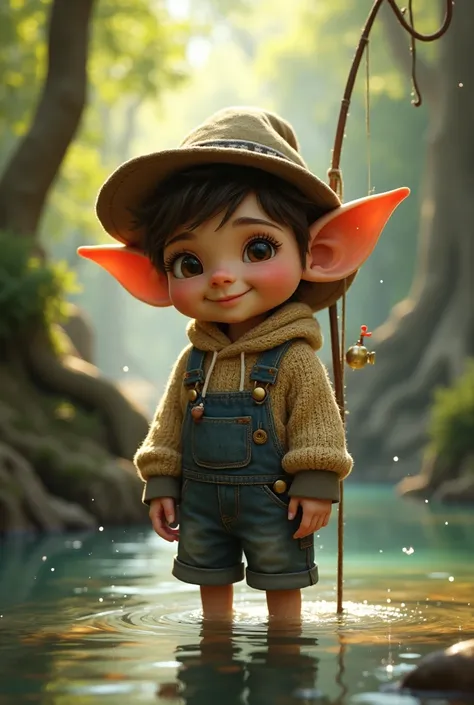 Cute Fisherman Elf
