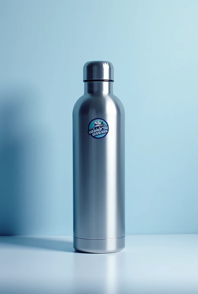 image of a thermos business under the Blue Chill Berries brand  