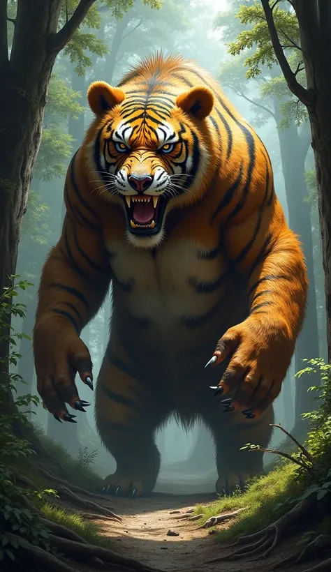 A hybride bear+tiger