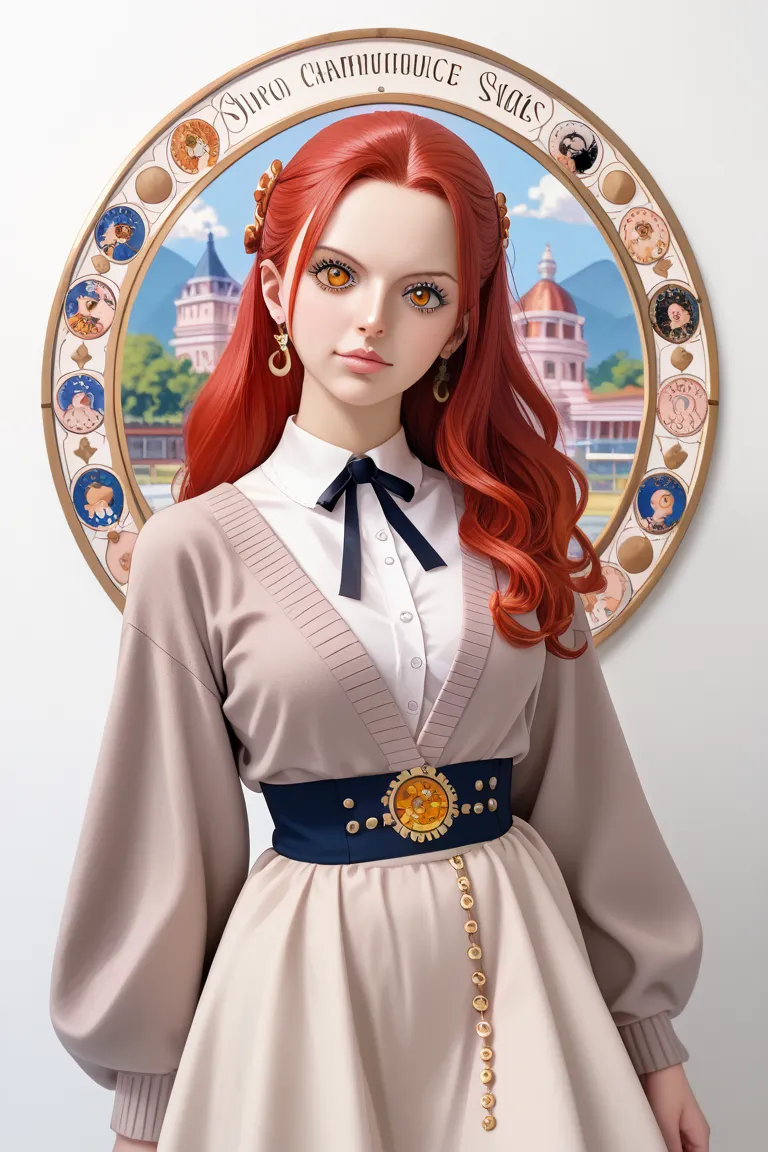 one girl, solo,  high resolution,  my face turned red, masterpiece,  anatomically accurate ,  top quality, red hair, olympus,  g...