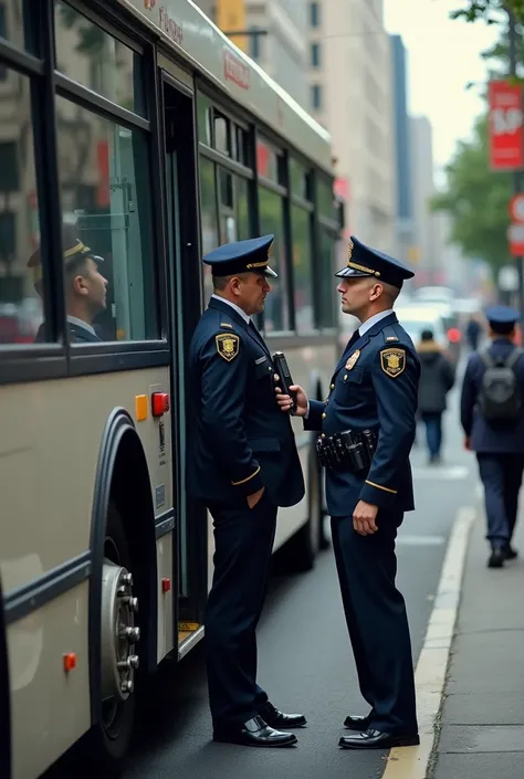 Check the alcohol level of the bus driver