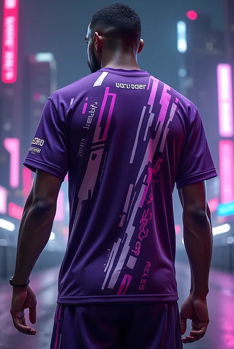 2025 opium sports jersey consisting of purple and white colors 