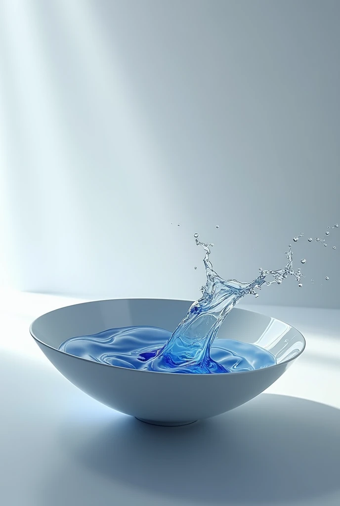 image of a liquid mass in a bowl