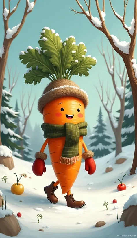 Vegetable winter job 