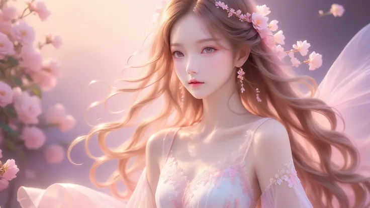 A Masterpiece In 32K Resolution, Supreme Quality, Super Detail, Official Art, Very High-Resolution 32K Wallpaper, Captivating Cinematic Lighting, Beautiful And Aesthetic, Ultra-Detailed Features, Awe-Inspiring Detail. A Stunning Young Woman With A Detailed...