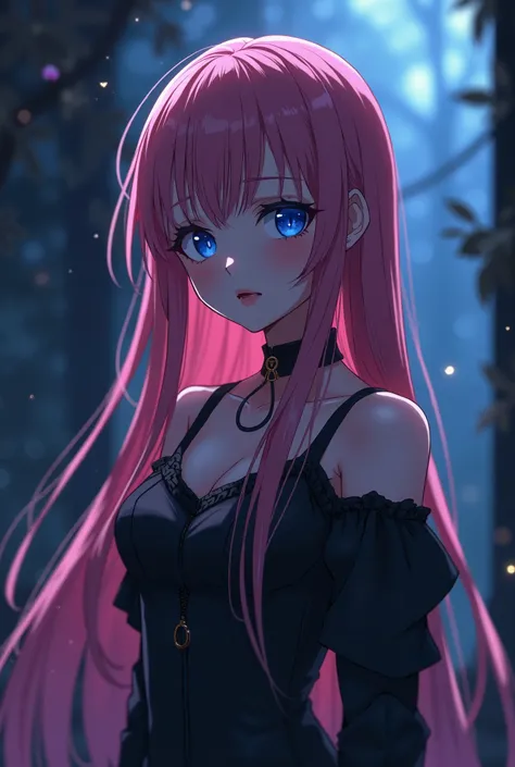 A dark fantasy anime masterpiece with ultra-detailed and realistic visuals. The scene is illuminated with dark and mysterious lighting, creating an intense and vibrant atmosphere. The anime  image is of the highest quality, with a resolution of 4k or 8k, a...