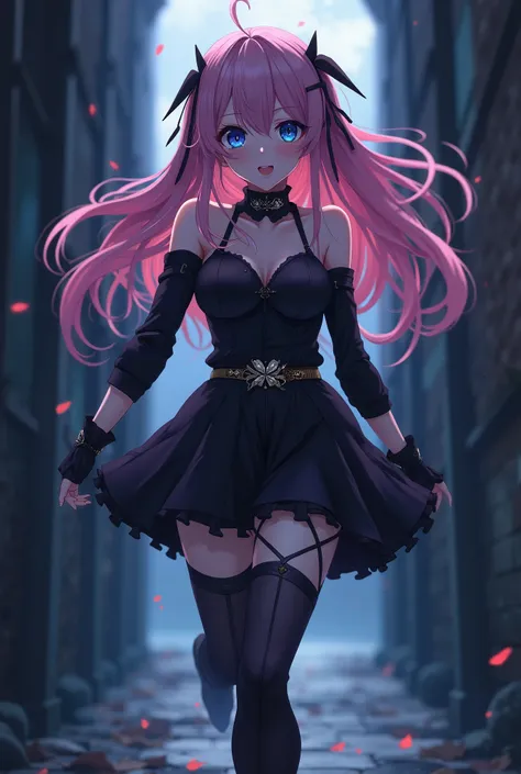 A dark fantasy anime masterpiece with ultra-detailed and realistic visuals. The scene is illuminated with dark and mysterious lighting, creating an intense and vibrant atmosphere. The anime  image is of the highest quality, with a resolution of 4k or 8k, a...