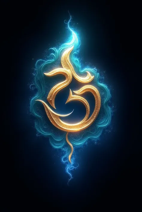 Heres a detailed prompt for creating an image of an "Om" symbol with an excellent color combination on a dark black background:

---

**Prompt**:  
"Create an artistic depiction of the Om symbol, featuring intricate and flowing lines that give it a spiritu...